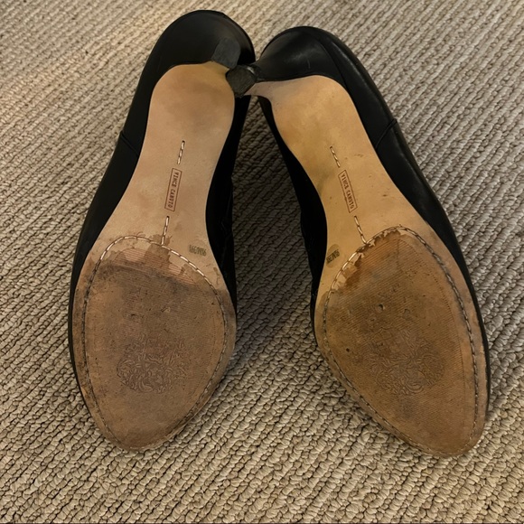 VINCE CAMUTO Black Leather Zip-Up Ankle Booties, Size 9.5 — GUC - Picture 14 of 15